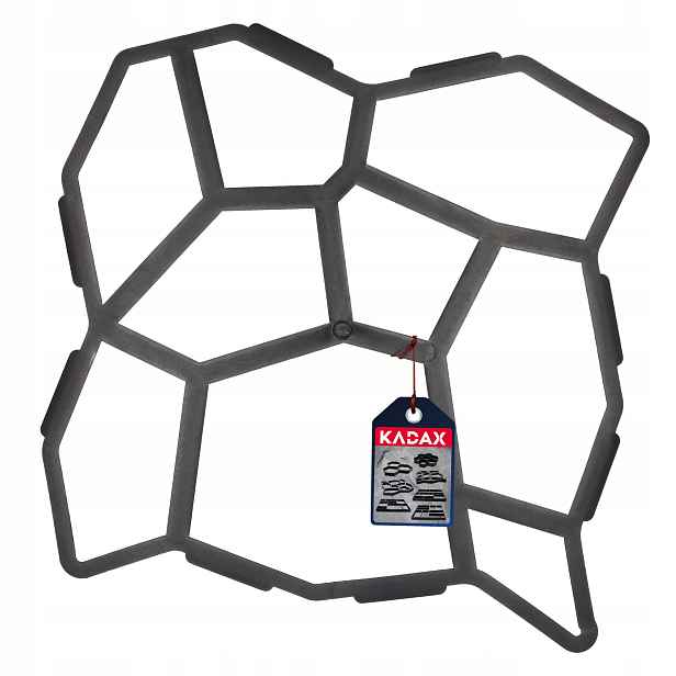 Forma Na Dlažební Kostky Betonu Kámen Kočičí Hlavy Matrice Pevná 50x50cm