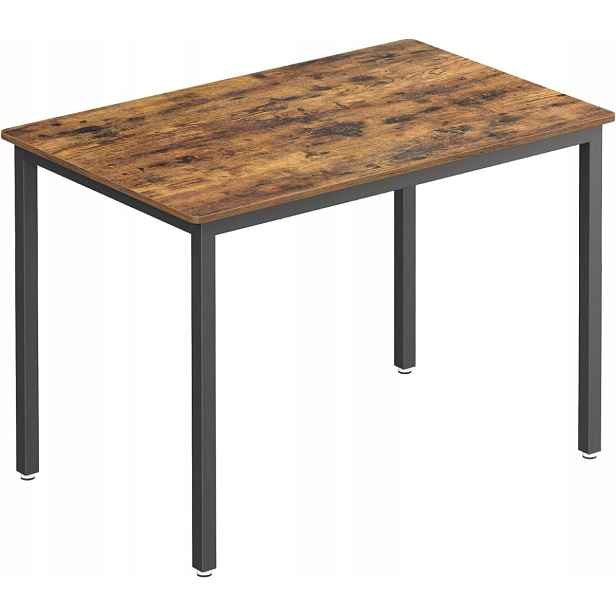 Kuchyňský stůl do kuchyně obývacího pokoje pro 4 osoby rustikální hnědý Loft