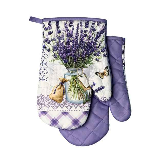 PROHOME - Chňapka s magnetem Lavender 2ks motiv váza