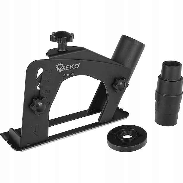 Protiprachová krytka pro brusku 115-125 mm Geko G30126 s odsáváním prachu