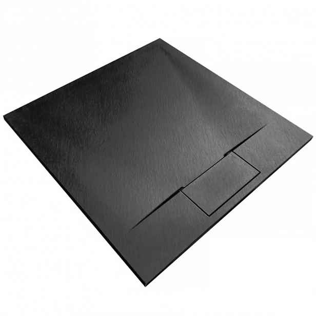 Sprchová vanička Bazalt black 90x90