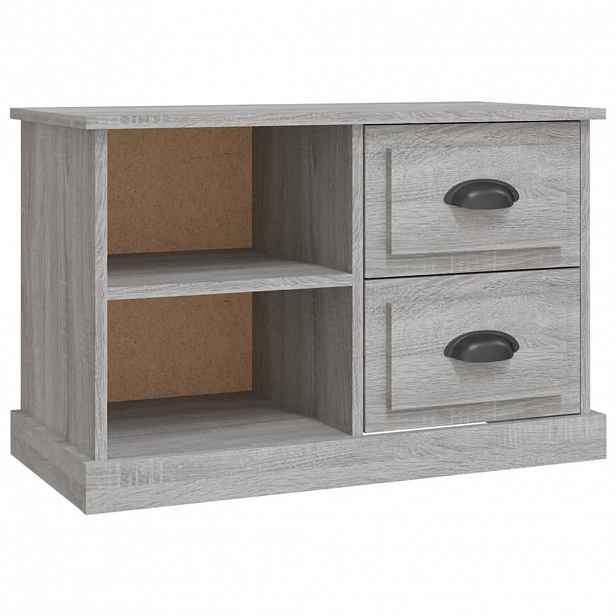 vidaXL TV skříňka šedá sonoma 73 x 35,5 x 47,5 cm kompozitní dřevo