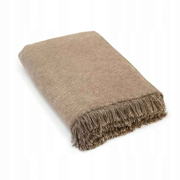 Zwoltex Fir Přehoz na postel bavlněný vícebarevný 430 g 150 x 200 cm