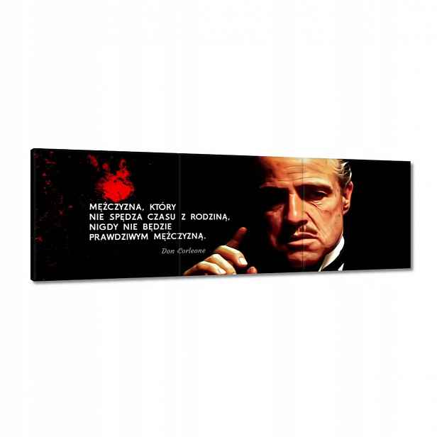 Obrazy 120x40 Don Vito Corleone