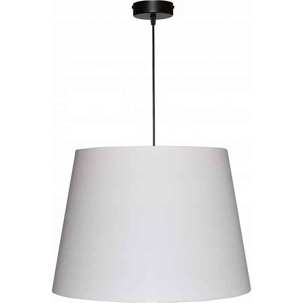 Závěsná lampa Závěsný lustr E27 Bílá Stínidlo Kužel 34x44 h29 Mirano