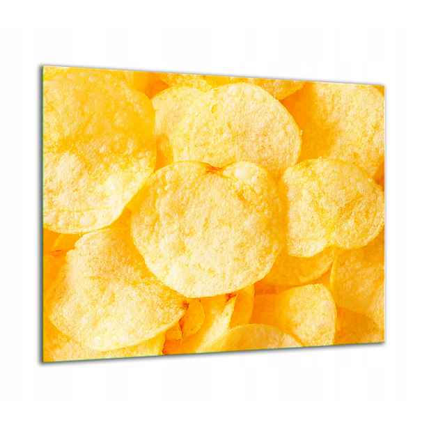 7v1 Skleněná Ochranná Deska Na Sporák 60x52 Chipsy