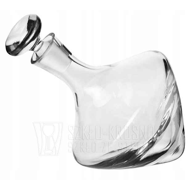 Krásná houpací karafa na whisky Krosno Vintage 1000 ml (3505)