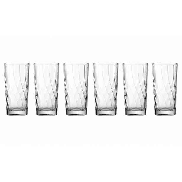 PROHOME - Sklenice na vodu 6ks 245ml, Kyknos