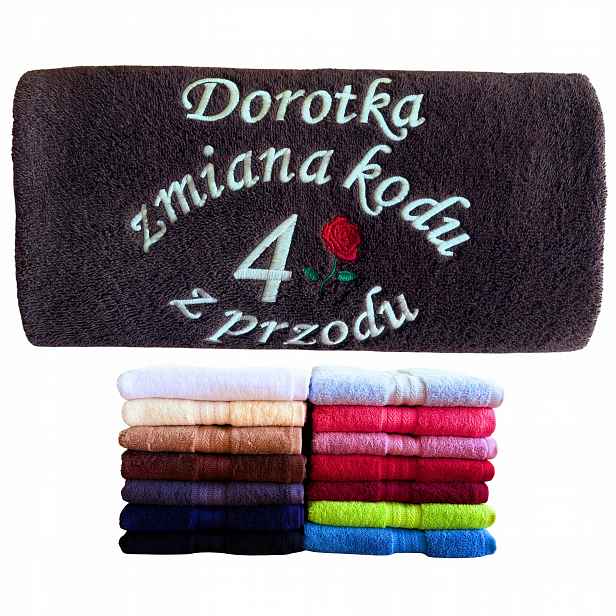 Dárek k 40. narozeninám pro sestru přítelkyně, manželku a ženu, ručník