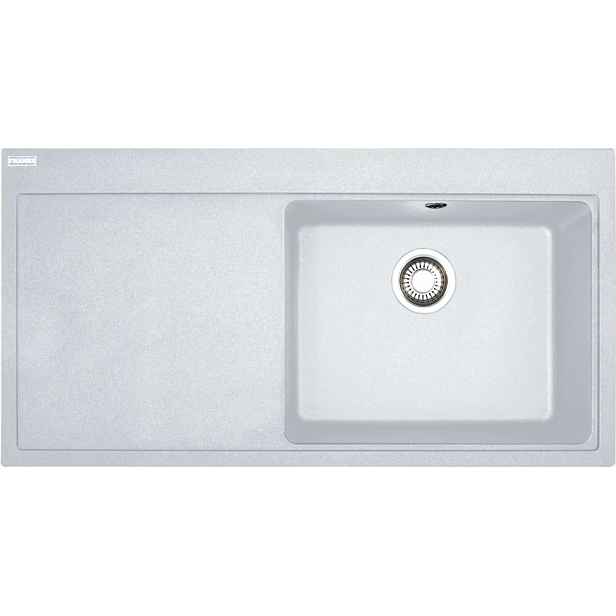 Franke Mythos - Fragranitový dřez MTG 611/7, 100x52 cm, bílá-led 114.0150.010
