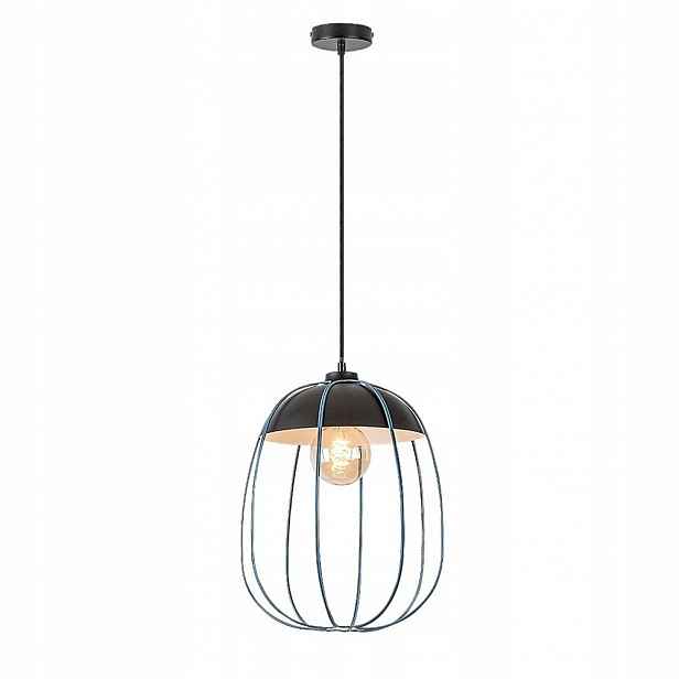 Industriální kovová závěsná drátěná lampa Svens 72024 Rabalux