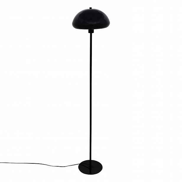 Stojací Lampa Černá Kovová Stojící Houba Savio 140 X 28 CM E27