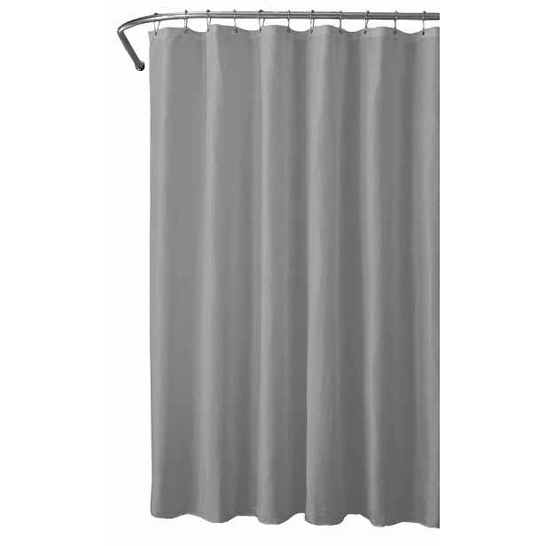 Aqualine Sprchový závěs 180x200cm, polyester, šedá