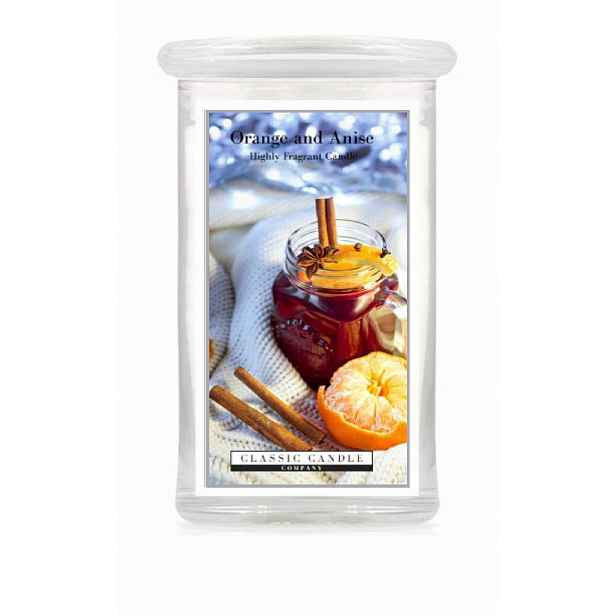 Velká svíčka Orange And Anise Classic Candle