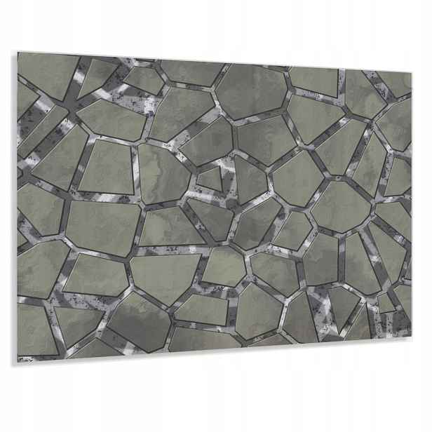 Tvrzený Panel 100x50cm 4mm Ochranný Dekorativní Do Kuchyně Lacobel