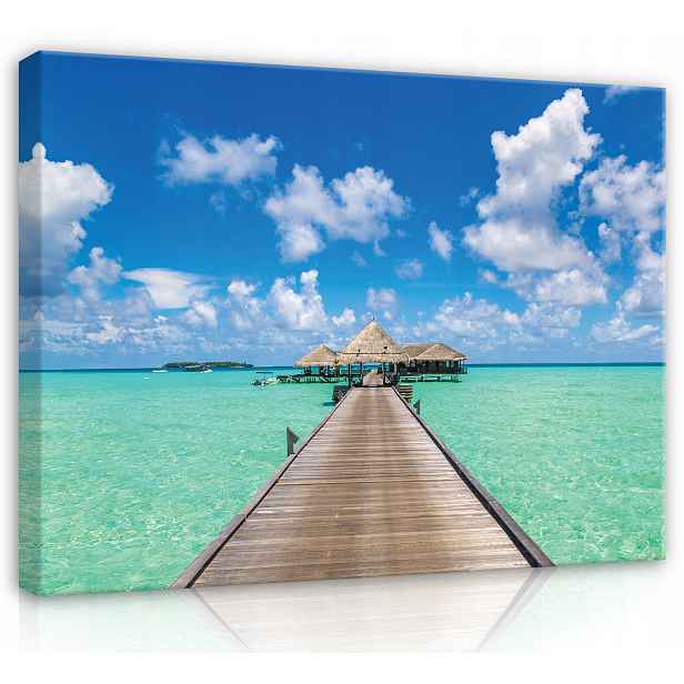 Obraz Na Plátně Canvas 120x80 Pláž Ocean Tropiki