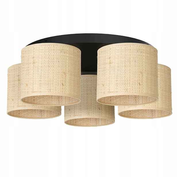 Stropní svítidlo 5-bodová Rattan 5277 Luminex