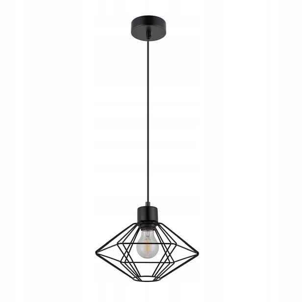 Závěsná lampa Метал Černá Ø28 cm 80 cm Výška Vyměnitelné Sigma Lighting