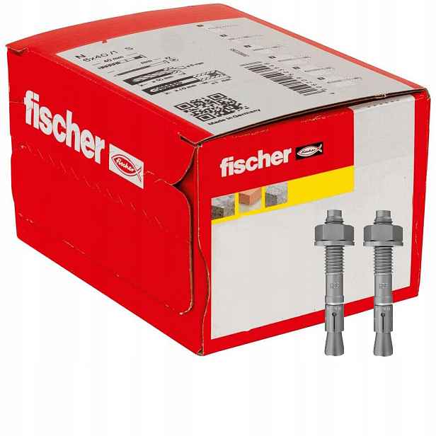 Fischer Kotva čepová Fbn II 10/5 K žárově zinkovaná 50 Ks