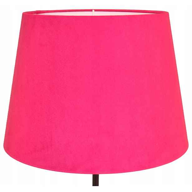 Stínidlo pro lampu Stínidlo kužel E27 Magenta Růžová 34x44 H29 Matera