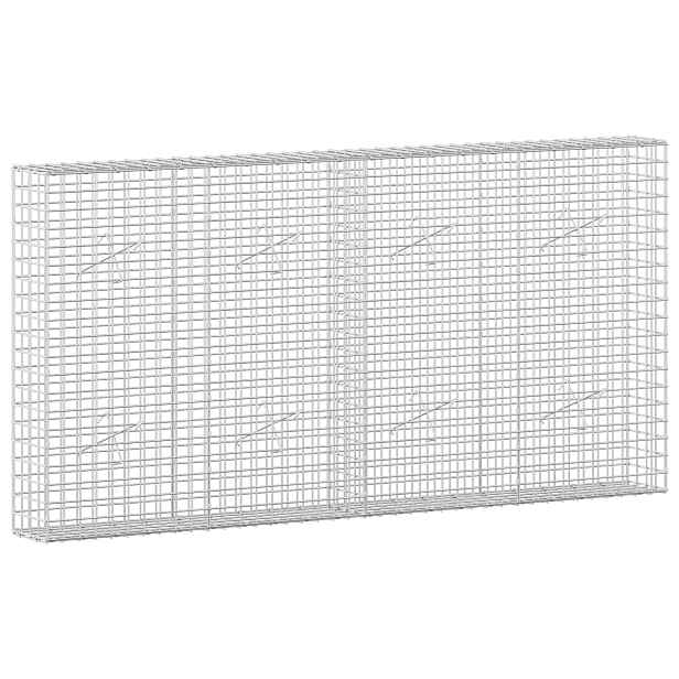 vidaXL Gabion s drátem 5 mm a síťkou 5x5 cm 200x20x100 cm