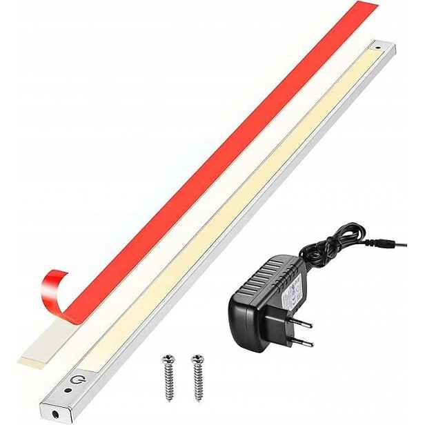 Led podskříňková lampa teplá bílá energeticky úsporná 60 cm 3000 K 1 ks