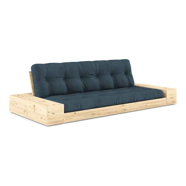 Rozkládací pohovka v petrolejové barvě 244 cm Base – Karup Design