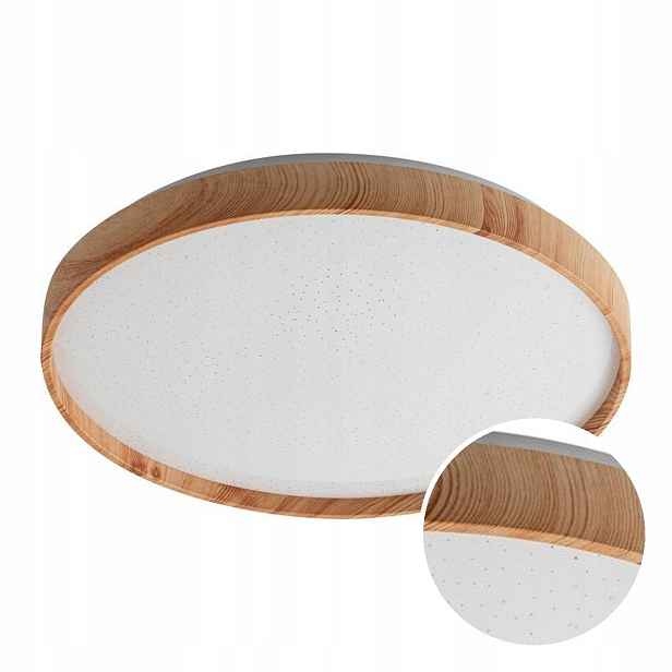 Stropní Svítidlo Kulatá Led 24W Bílá 3000K 1440lm Moderní Leana Rabalux