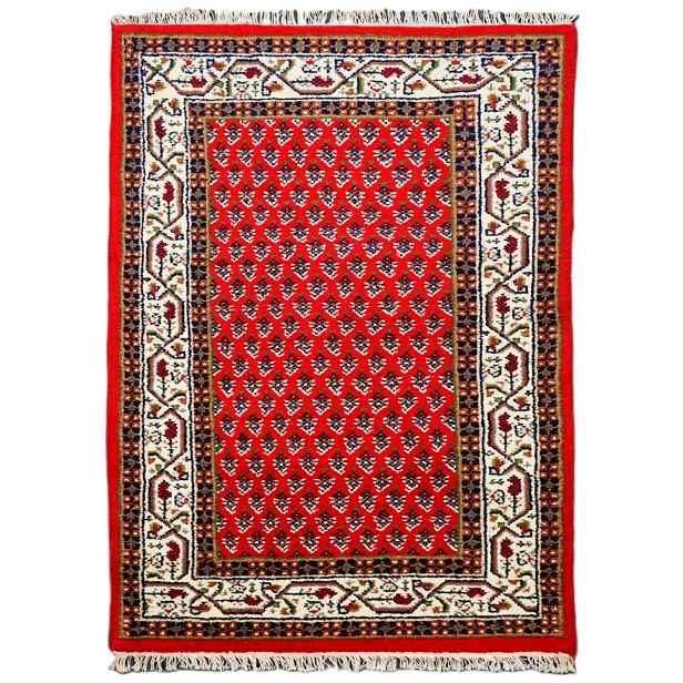 Kusový ručně tkaný koberec Mir red, 90x160, červená, ložnice, Asra