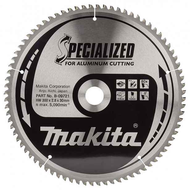 Makita - Pilový kotouč 300x30 mm, 80 zubů B-09721