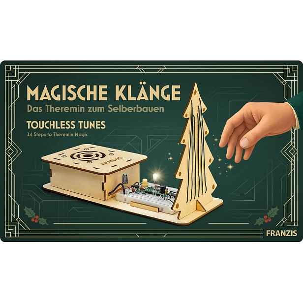 Teremin Diy Adventní kalendář Hrající vánoční stromek
