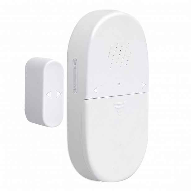 TEMU 1ks/2ks/4ks Bezpečnostní alarm pro dveře a okna, 120dB hlasitá siréna, snadná instalace, indikátor nízké baterie, nastavitelné režimy a
