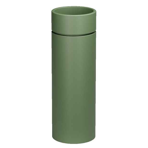 Kerasan OKE keramické umyvadlo volně stojící, průměr 30x88,5cm, verde mat