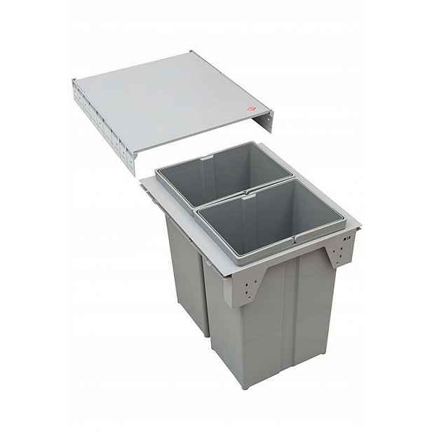 Odpadkový koš Peka 09.50522.S Pullboy Z 500/ Výška 550/ 2X29