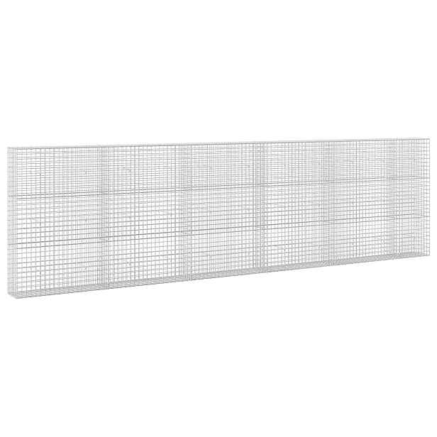 vidaXL Gabion s drátem 5 mm a síťkou 5x5 cm 550x30x150 cm