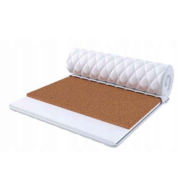 Matrace vrchní 160x200 Pěna Kokos Premium Jersey Heisberg