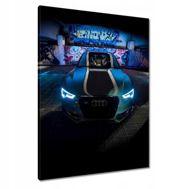 Obrazy 60x80 Modré Audi Auta