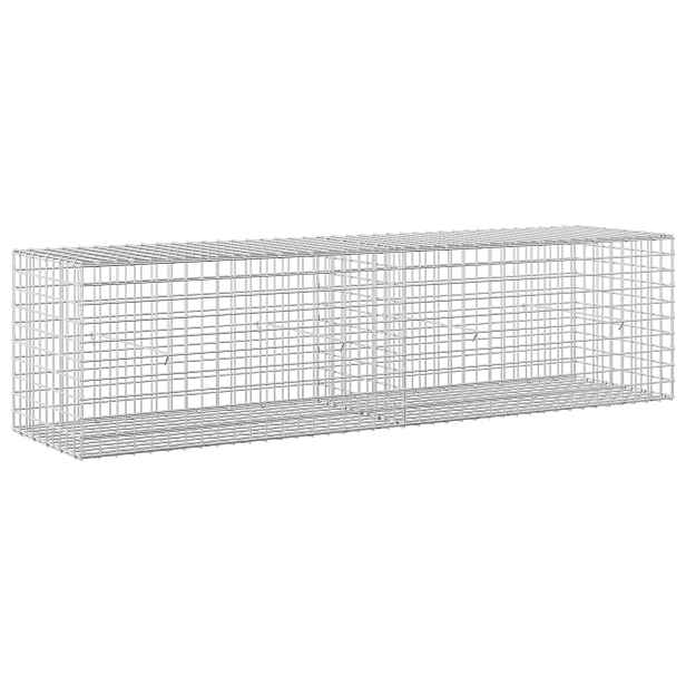 vidaXL Gabion s drátem 5 mm a síťkou 5x5 cm 200x50x50 cm