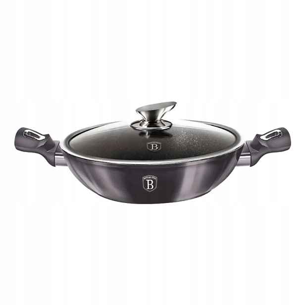 Berlingerhaus Carbon Pro Line Pánev hluboká s poklicí, 30 cm
