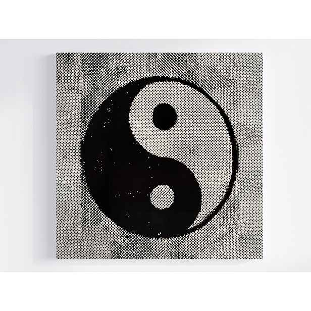 Obraz Na Plátně Canvas Harmonie Rovnováha Yin Yang Raster Grafika 50x50