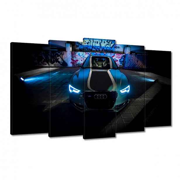 Obrazy 100x60 Modré Audi Auta