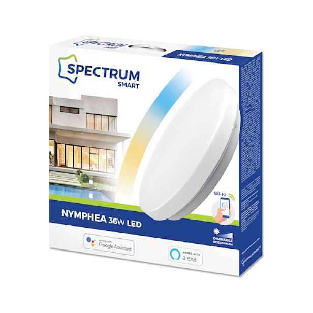 Lampa Svítidlo Stropní Svítidlo 36W 2700-6500K Wifi Smart App