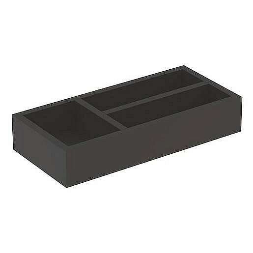 Příslušenství přihradka do zásuvky Geberit Selnova 15x32,3x5,9 cm láva mat 500.678.00.1