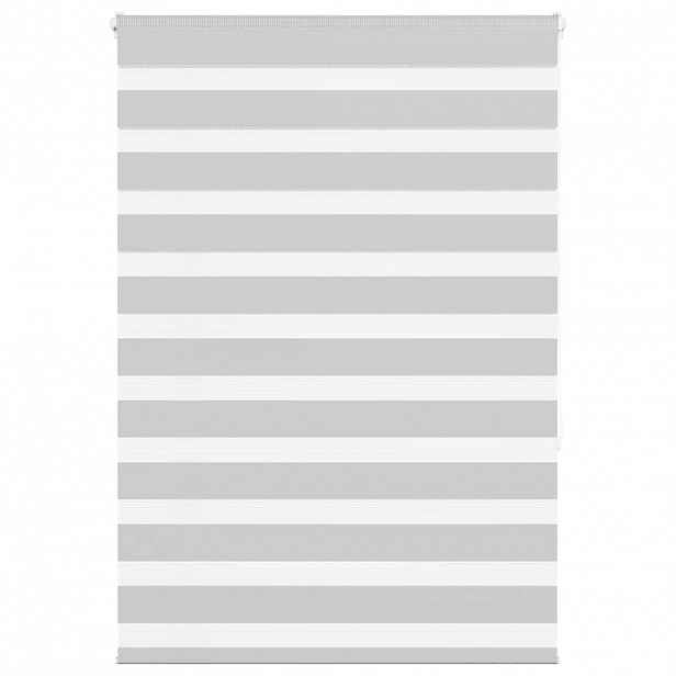 vidaXL Zebra roleta 115x150 cm šířka látky 110,9 cm polyester
