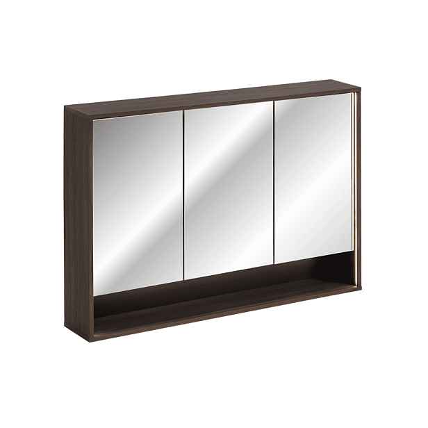 ArtCom Zrcadlová LED skříňka DOROTHY RISTRETTO 84-120-2D | 120 cm