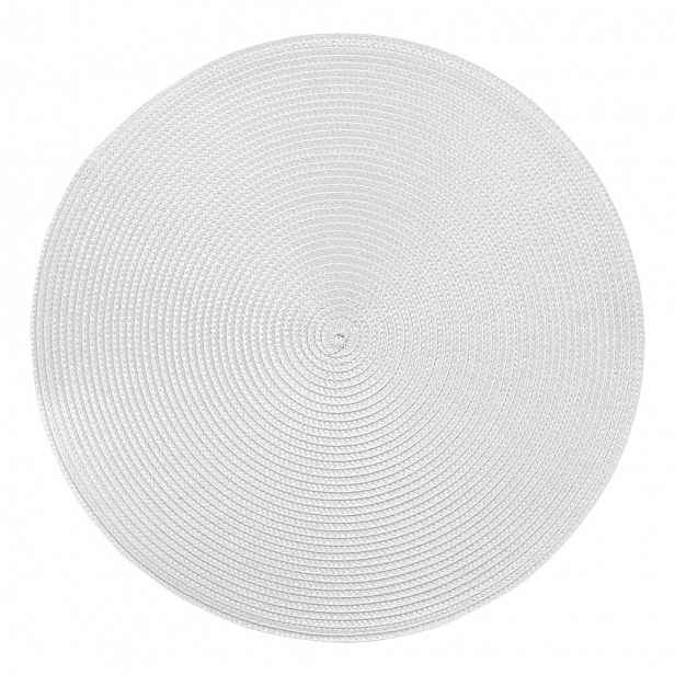 Butlers AMBIENTE Prostírání kulaté 38 cm - sv. šedá