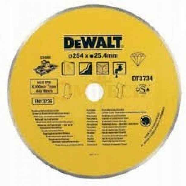 Diamantový Kotouč 250 x 25,4 DT3734 DeWalt
