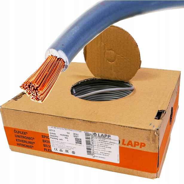 Kabel Lgy 1x 4 mm šedý Lapp Kabel 750 V Har 100 m