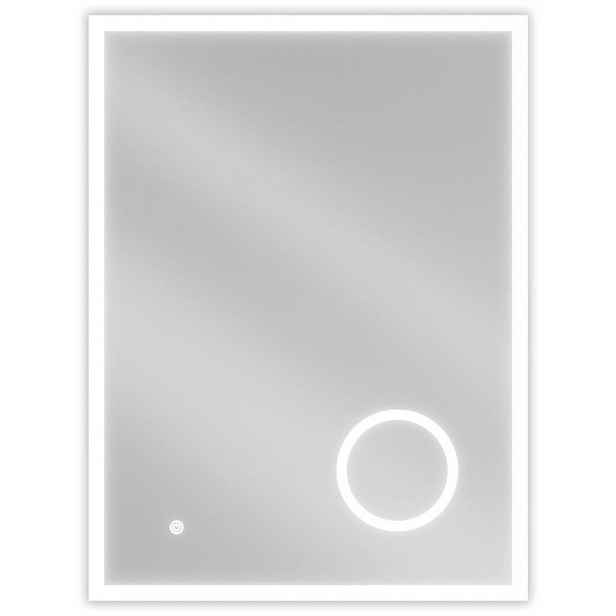 MEXEN - Kala zrcadlo s osvětlením s kosmetickým zrcátkem 60 x 80, LED 600 9820-060-080-611-00