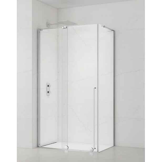 Sprchový kout obdélník 100x80 cm SAT Walk-In Xmotion SATBWIXMN100S80